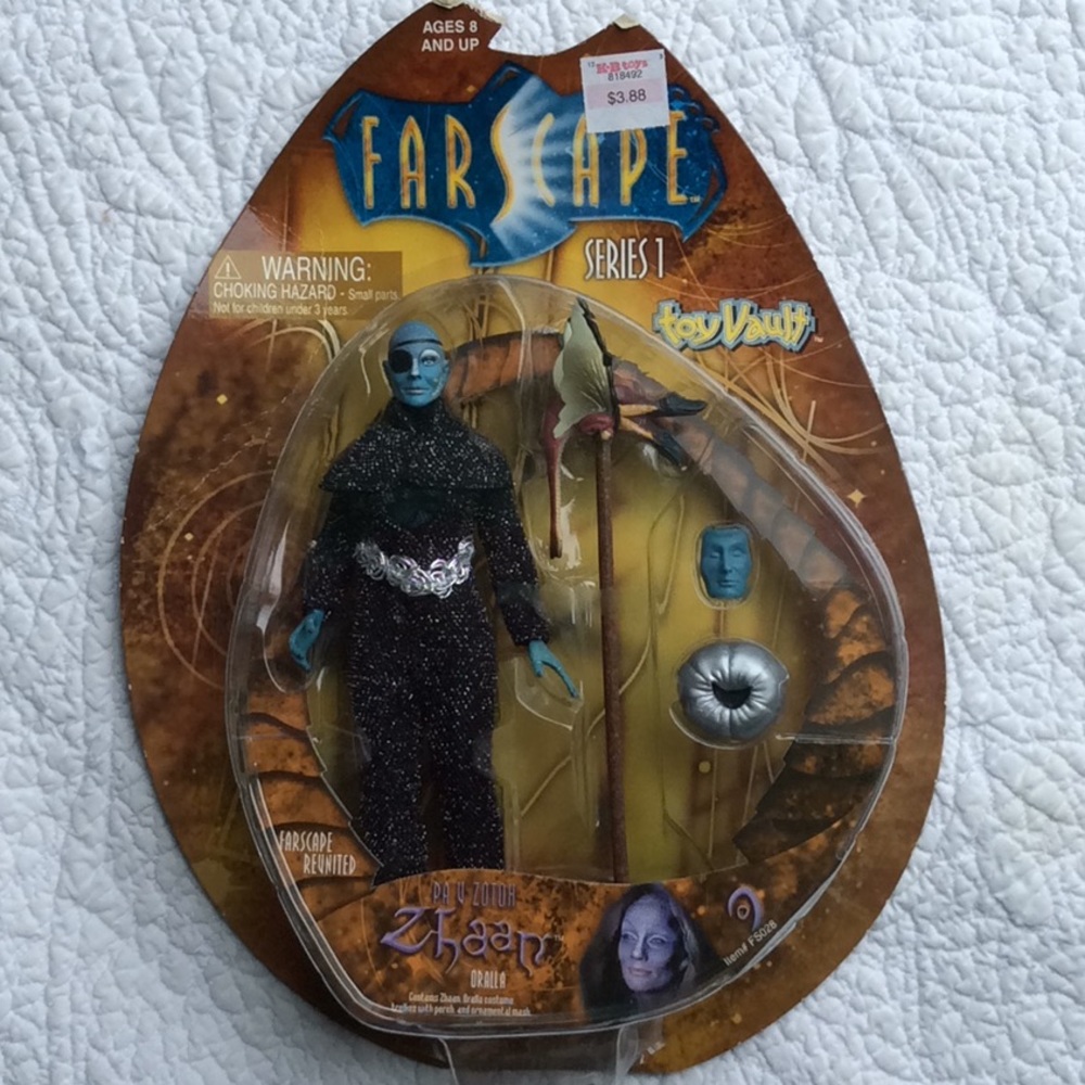 Action Figure Zhaan FARSCAPE Year 2000 SCI FI Channel